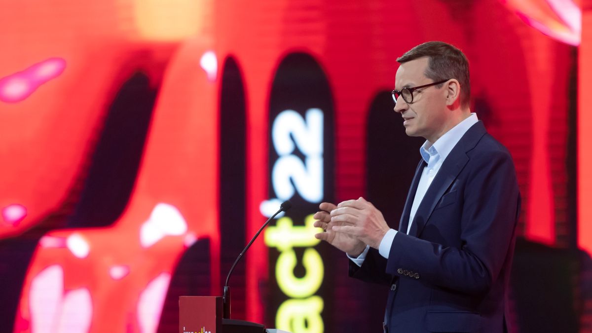 Impact'22. Premier Mateusz Morawiecki opowiadał o zagrożeniach dla gospodarki