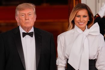 Ten detal stroju Melanii Trump nie był przypadkowy. Chodzi o Chiny