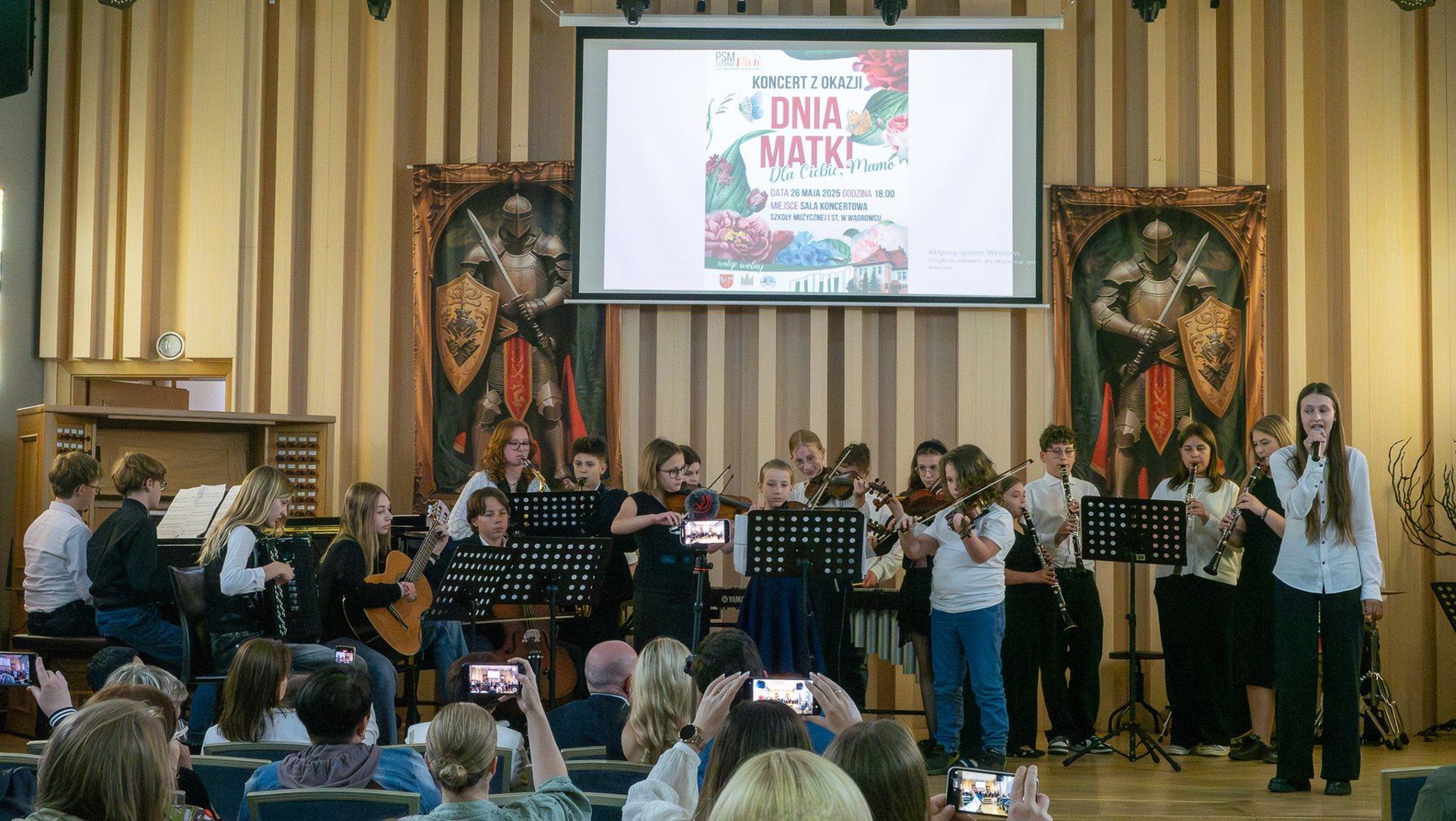 Muzyka, wdzięczność i wzruszenie. Koncert dla Mam w Państwowej Szkole Muzycznej w Wągrowcu