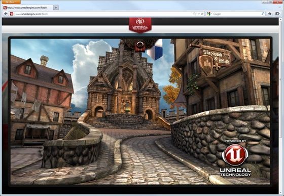 unreal engine 3 epic citadel demo technologiczne mozilla firefox