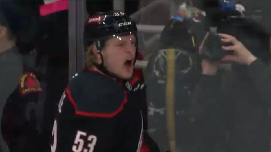 Jackson Blake / fot: screen z nhl.com