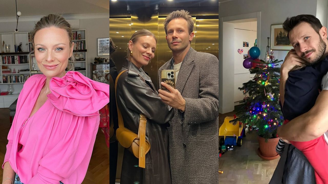 Tak mieszkają Magdalena Boczarska i Mateusz Banasiuk: loftowa antresola, imponująca kolekcja książek i obrazów oraz widok na Warszawę (WIDEO)