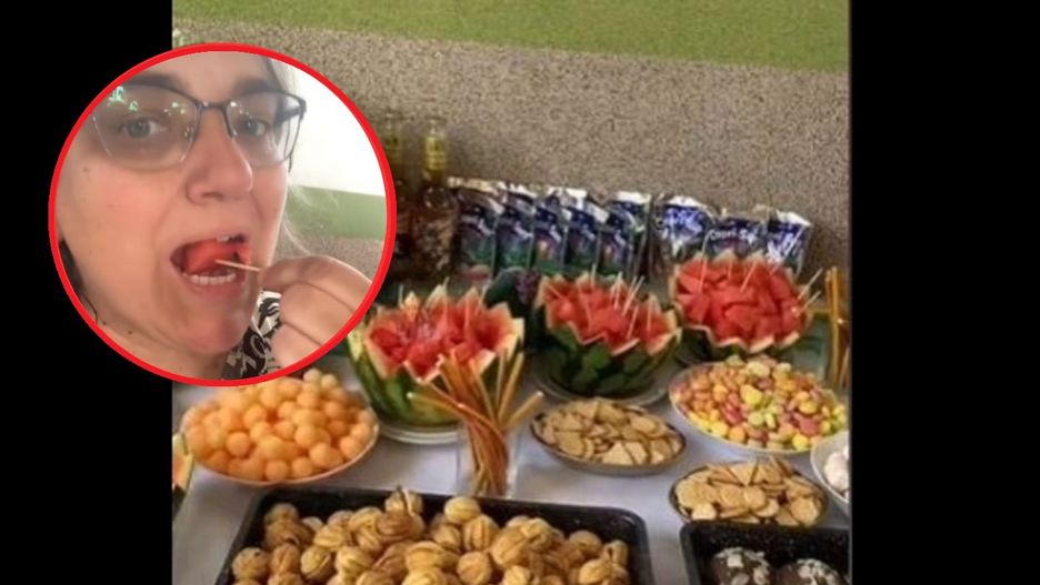 Pokazała, co je na przyjęciu komunijnym. Internauci zwrócili uwagę na jeden szczegół