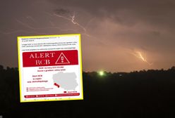 Pogoda szaleje. Wydano alert pogodowy, "nie wychodzić z domu"