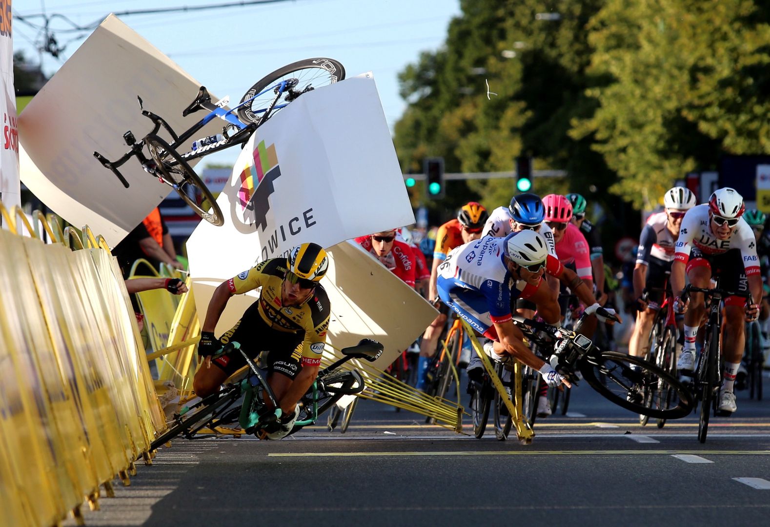 Tour de Pologne. Dobre wieści ze szpitala. Fabio Jakobsen wybudzony ze śpiączki