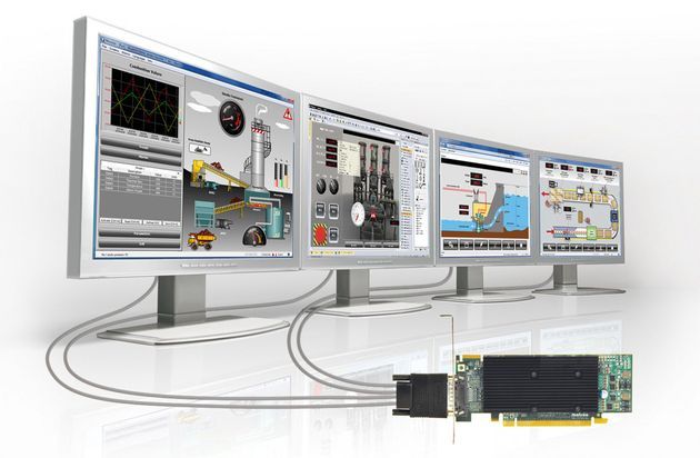 Matrox karta graficzna do systemów wieloekranowych