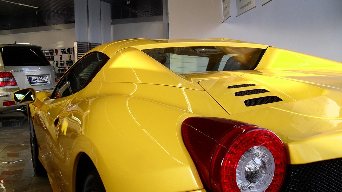 Ferrari 458 Spider w Polsce (fot. Subarczyk)