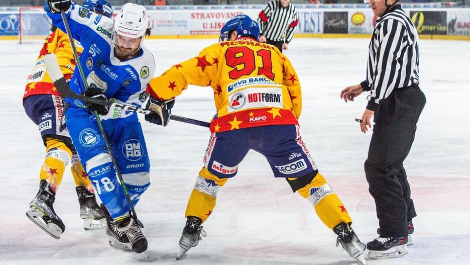 Re-Plast Unia Oświęcim kontra Asiago Hockey w ramach Pucharu Kontynentalnego (Foto: Jarosław Fiedor)