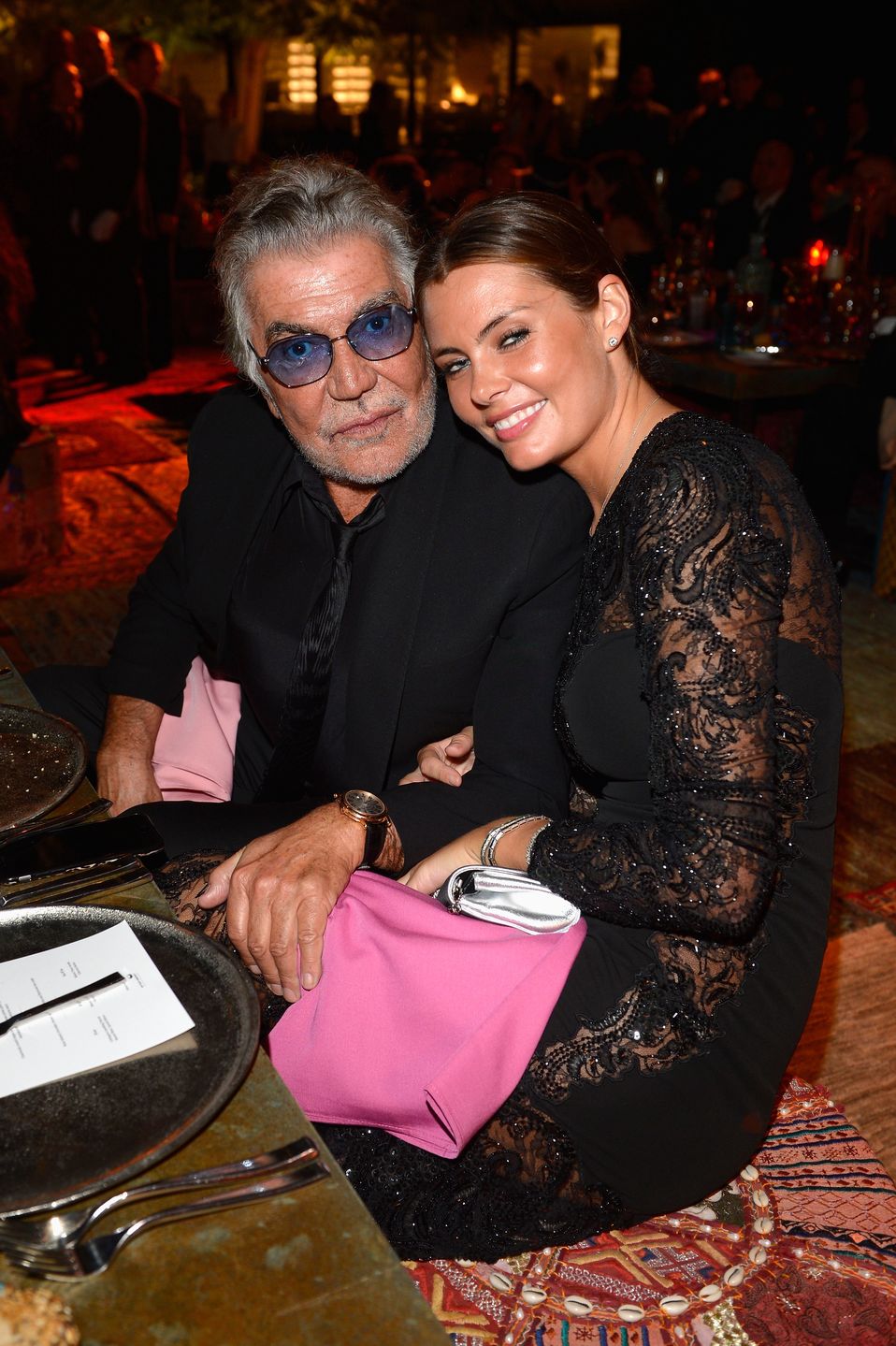 Roberto Cavalli i Sandra Nilsson