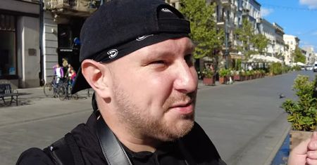 Rosjanin pierwszy raz w Łodzi. "Nie rozumiem"