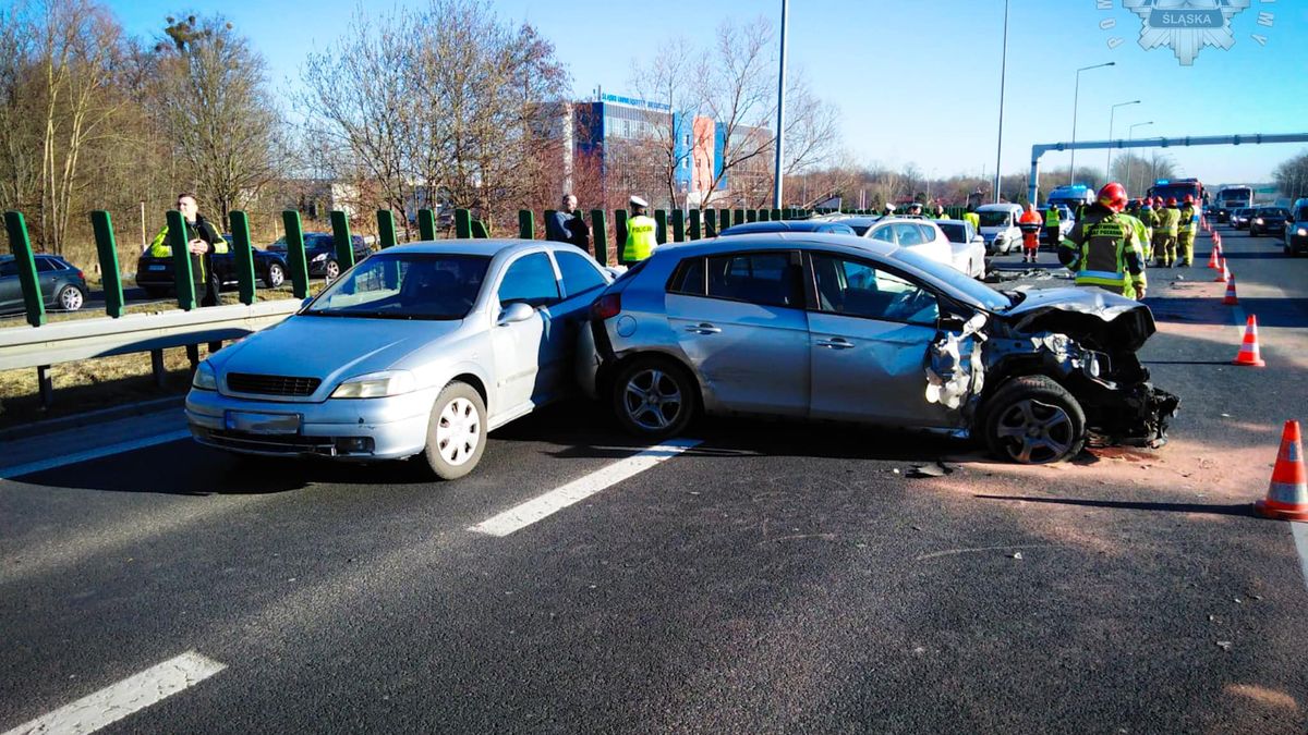 Karambol w Bielsku-Białej