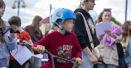 Kaski dały przykład. Tak wyglądał event PZU w ramach kampanii "Mistrzu, pomyśl"