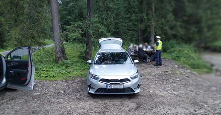 Samowolka arabskich turystów. Policja apeluje