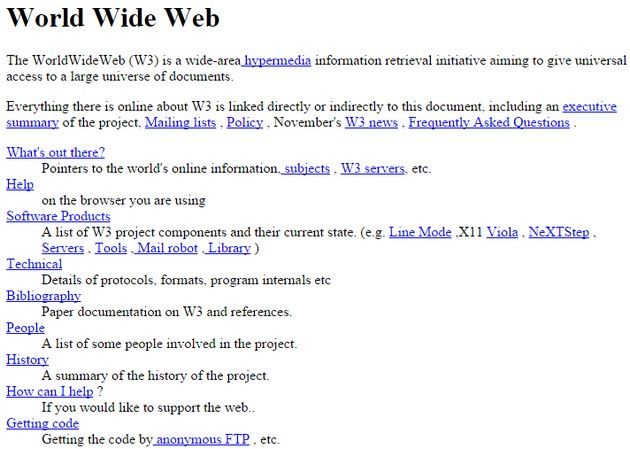 WWW CERN