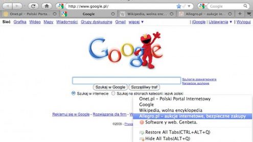 Ukryj przeglądane strony przed szefem 1