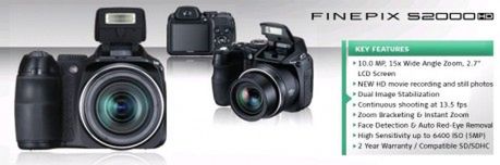 Więcej szczegółów o Fujifilm S2000hd