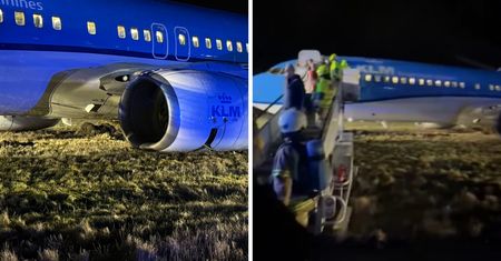 Wypadek na lotnisku w Oslo. Jest nagranie