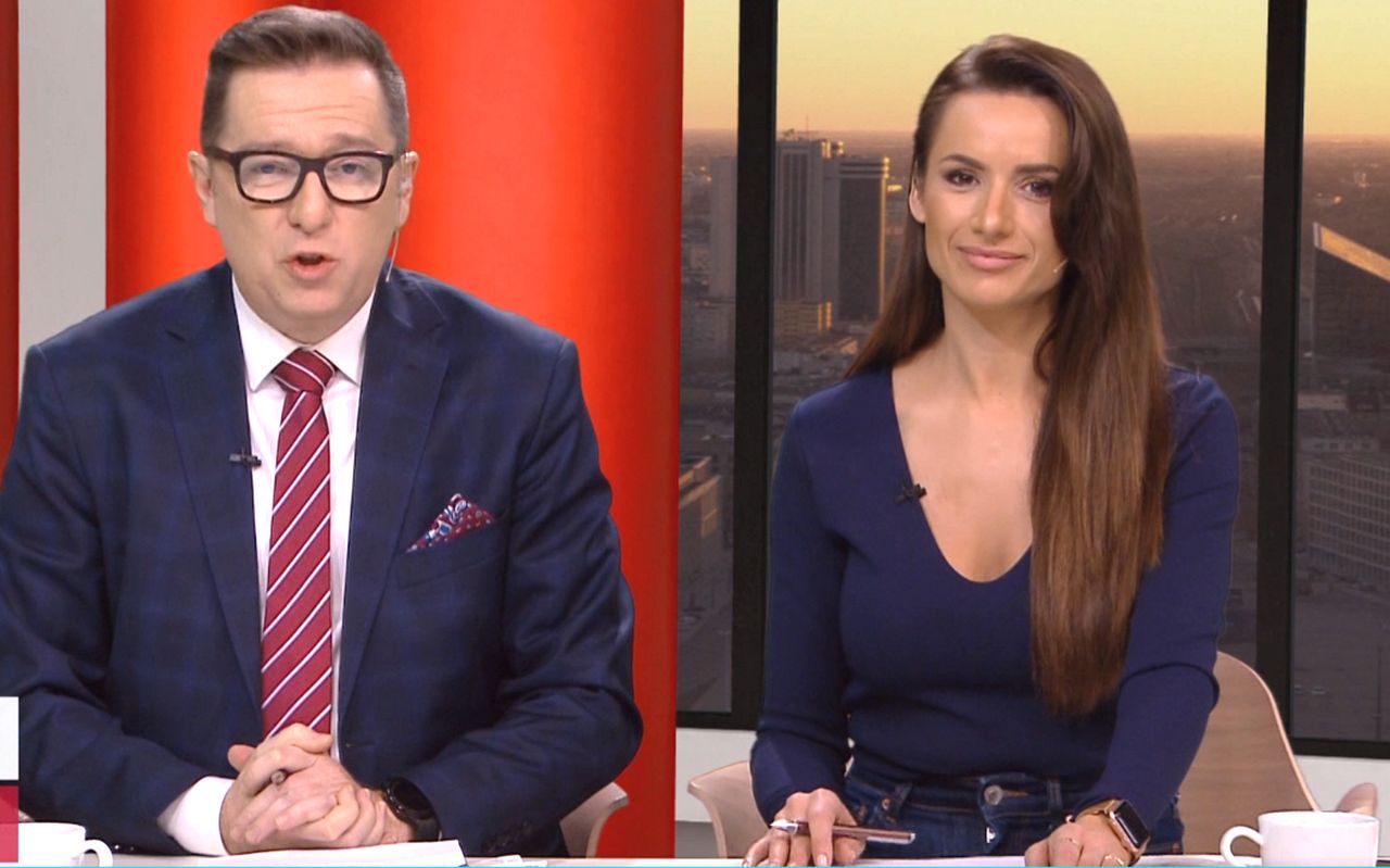 Tak Wioleta Wramba występuje na antenie TVP Info