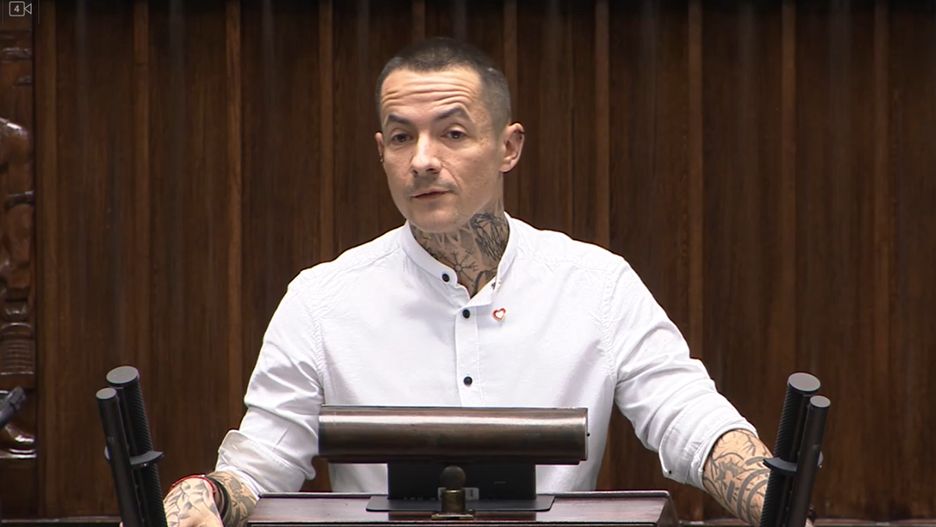 Poseł Marek Józefaciuk ma ADHDie ma właśnie