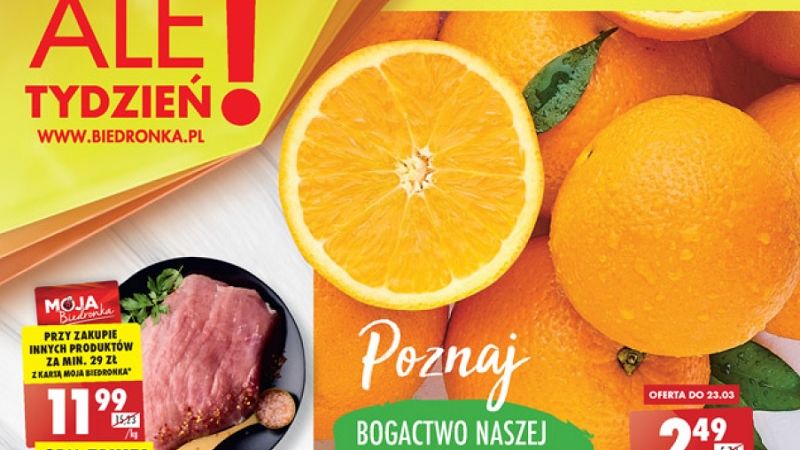 Biedronka gazetka od poniedziałku 21.03