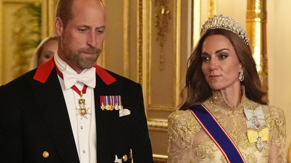 Księżna Kate na spotkaniu z Trumpem