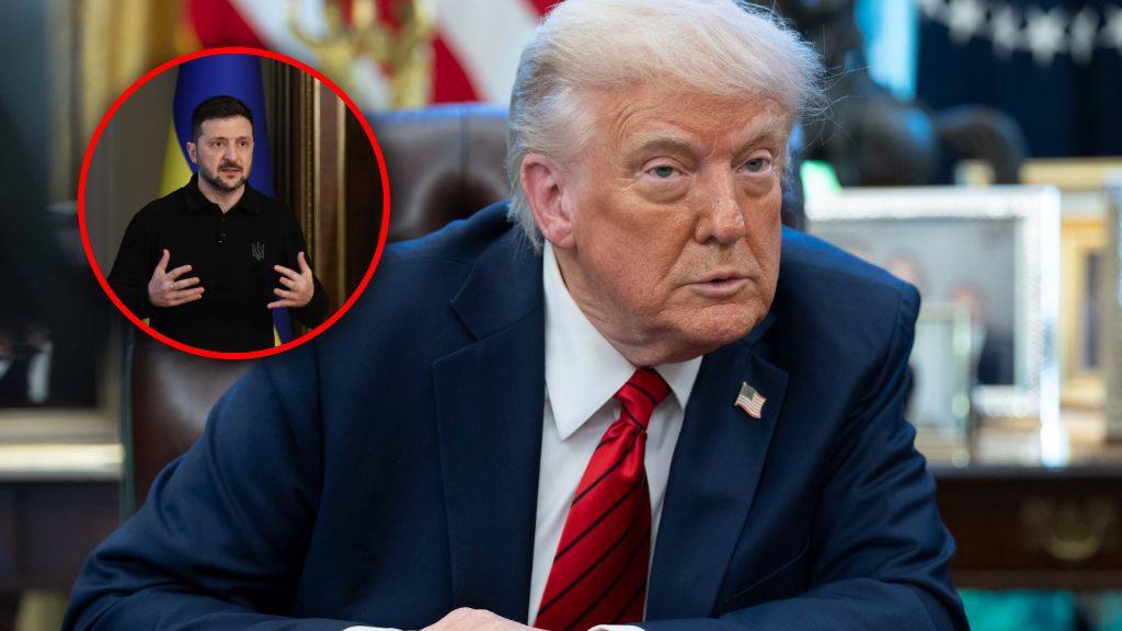 Donald Trump przyznał, że Ukraina nie stoi za wybuchem wojny