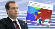 Mapa Ukrainy to jeszcze nic. Największe groźby i bzdury Miedwiediewa o Polsce