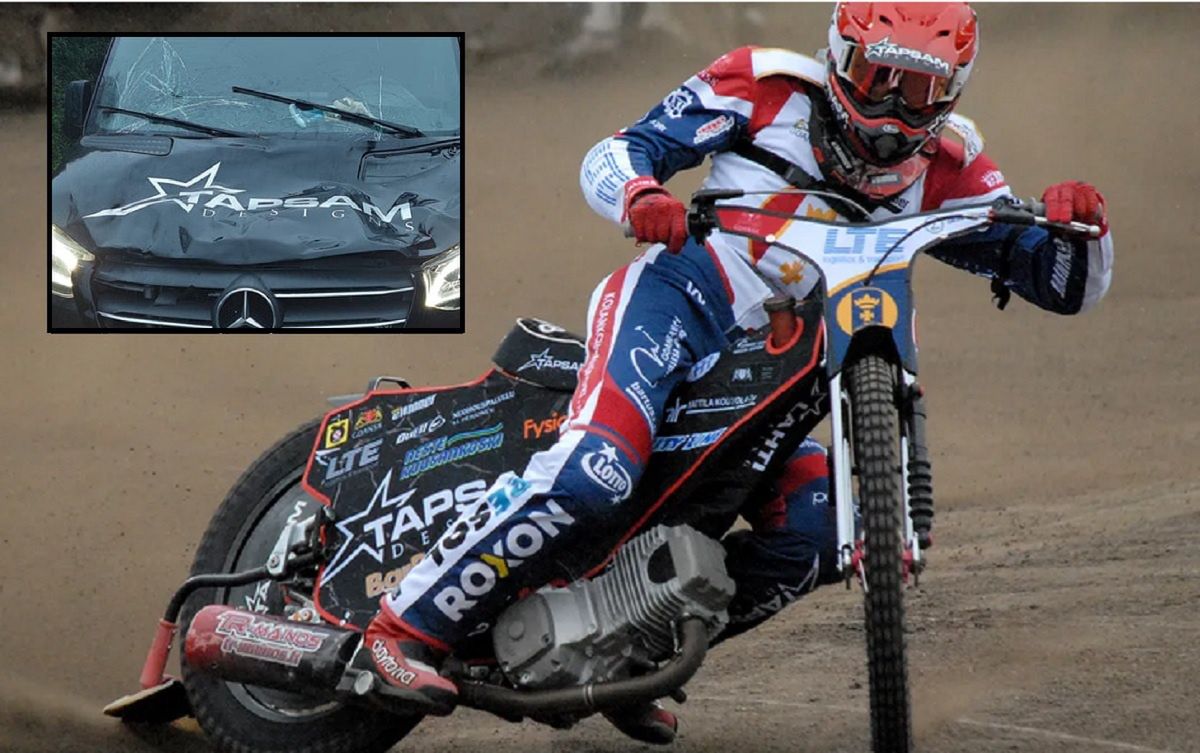 Timo Lahti i jego samochódWP SportoweFakty / Facebook