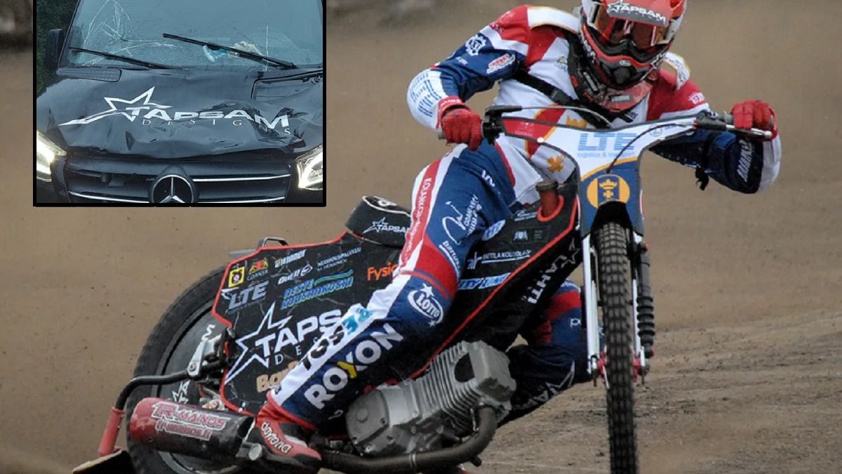 Timo Lahti i jego samochódWP SportoweFakty / Facebook