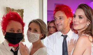 Tak wyglądał ŚLUB Michała i Poli Wiśniewskich w czasie pandemii. Dwa lata później odnowili przysięgę i wyprawili wesele (FOTO)