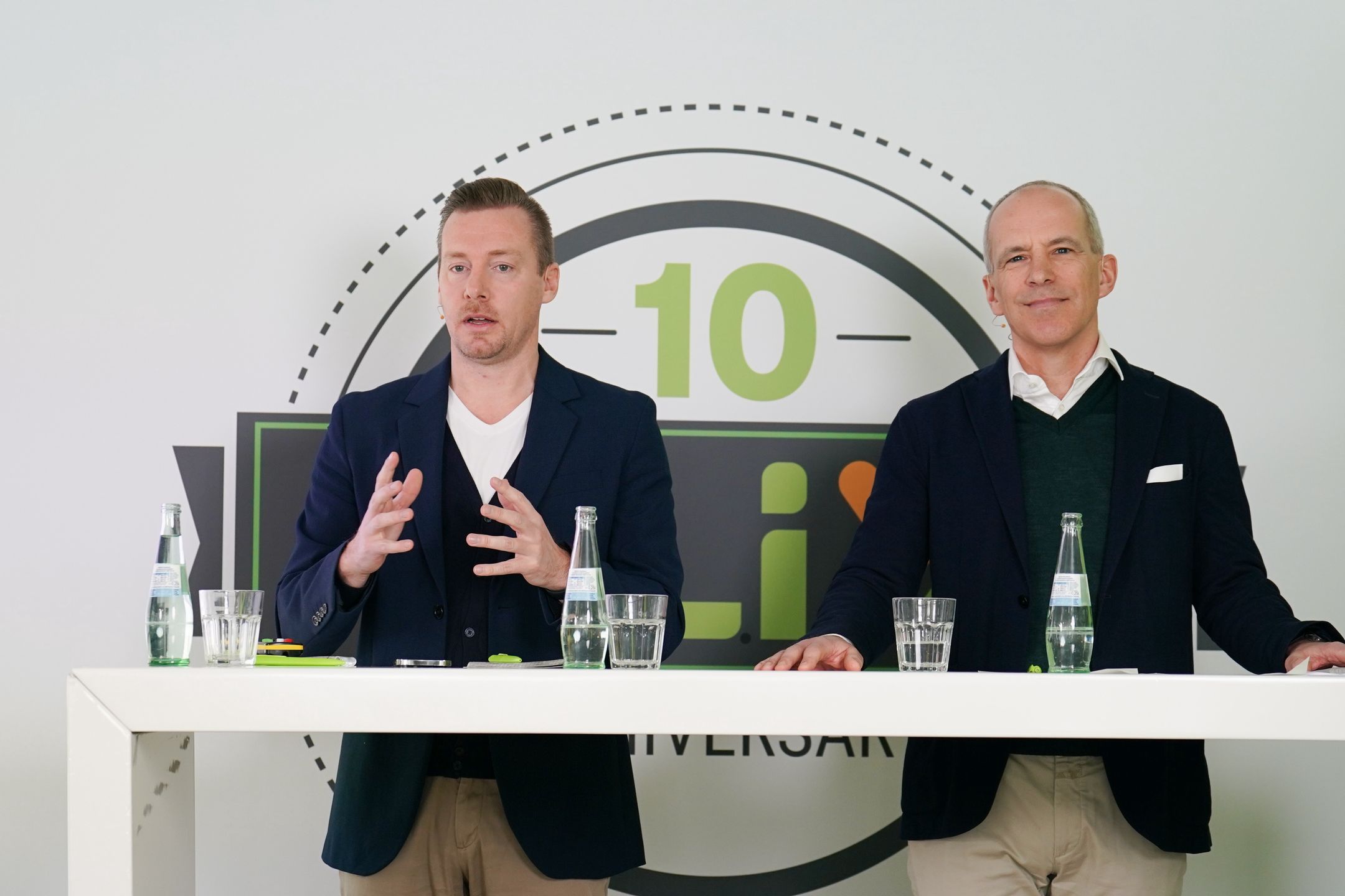 Od lewej: André Schwämmlein, CEO i współzałożyciel Flix, Christoph Debus, dyrektor finansowy (CFO)