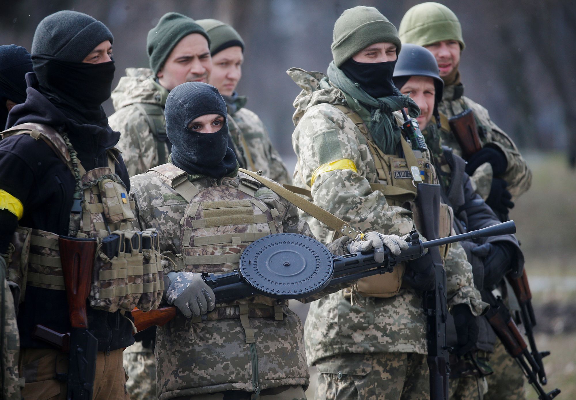 Wojna w Ukrainie. Nowi członkowie WOT-u szkolą się w korzystaniu z ciężkiej broni 6