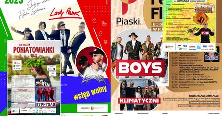 Brak planów na niedzielę? Dziś w regionie koncerty gwiazd: Lady Pank, Boys, Miły Pan, Happysad i inni!