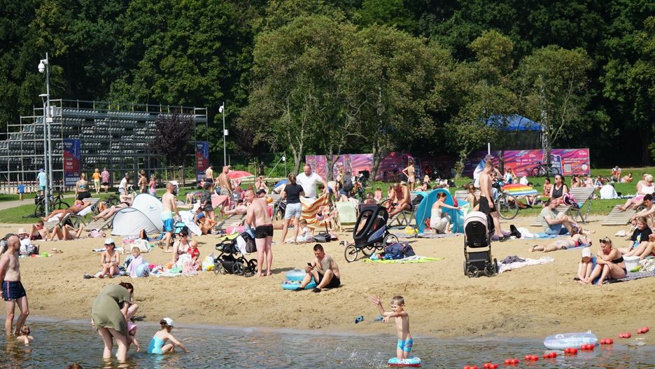 Plaża nad Rusałką w Poznaniu