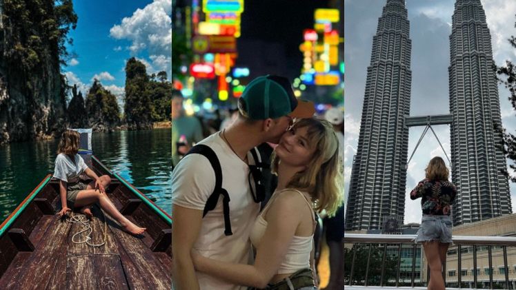 Karolina Małysz odpoczywa od studiów w Tajlandii 