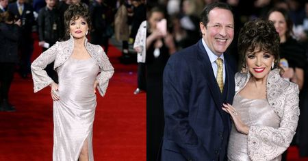 83-letnia Joan Collins z młodszym o 32 LATA mężem na czerwonym dywanie (ZDJĘCIA)