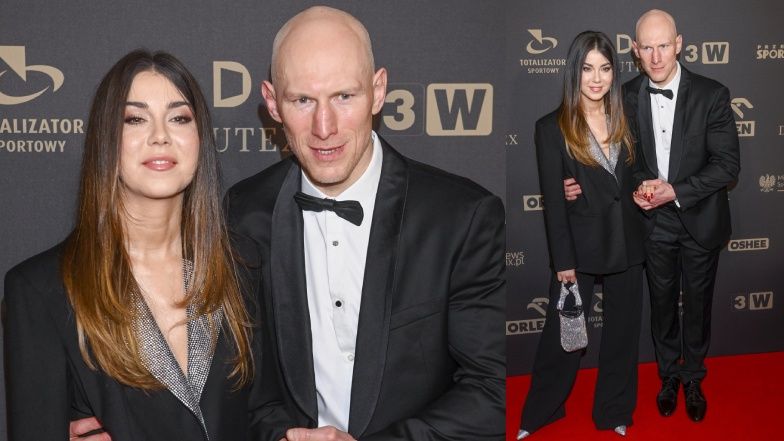 Krzysztof "Diablo" Włodarczyk z żoną