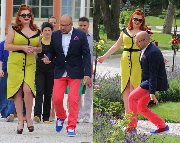 Louboutiny i kolorowe trampki... DOBRANA PARA?