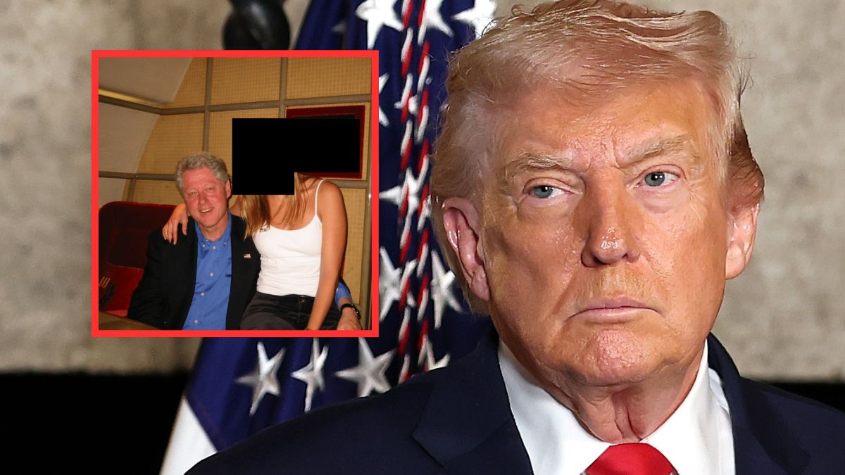 Trump grzmi po publikacji zdjęć Clintona z Ghislaine Maxwell.