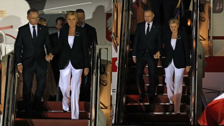 Agata i Andrzej Dudowie w USA