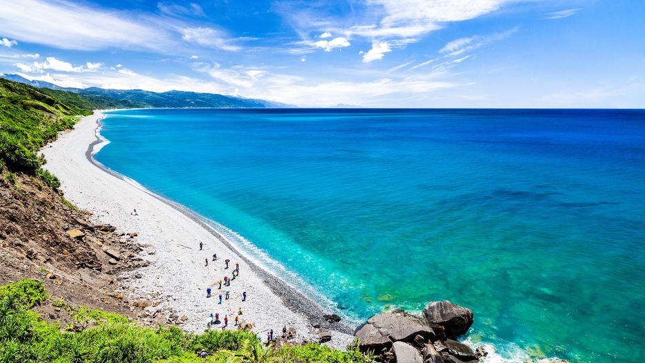 Plaża na Tajwanie