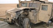 Humvee ratuje życie. Wybuch rosyjskiej miny pokazany na wideo
