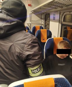 Był poszukiwany listem gończym. Namierzyli go w pociągu