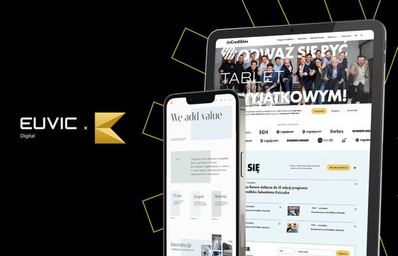 Kulczyk Investments i InCredible z serwisami od Euvic Digital