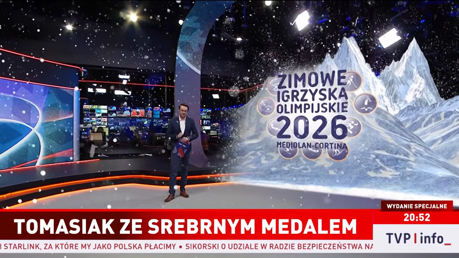 TVP Info i TVP Polonia w czasie igrzysk nie wszędzie dostępne. "Trwa krótka przerwa w transmisji"