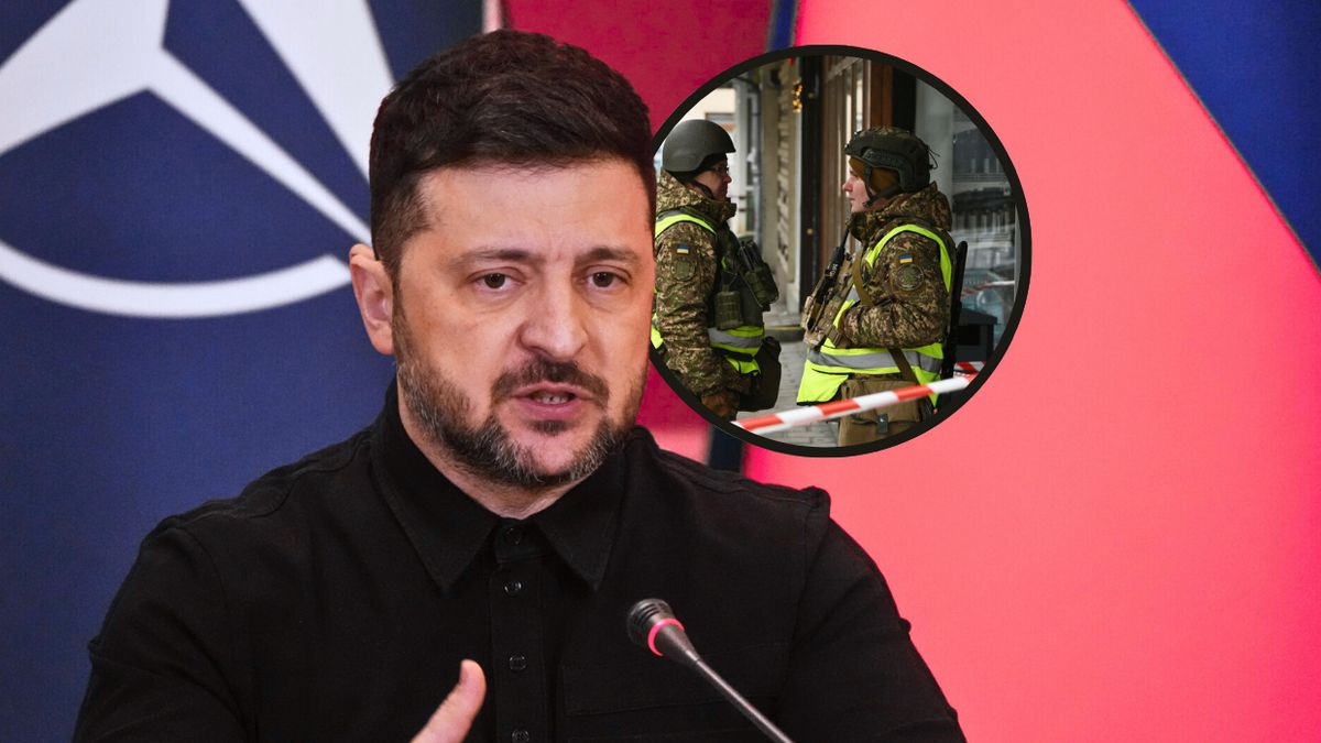 Prezydent Ukrainy Wołodymyr Zełenski