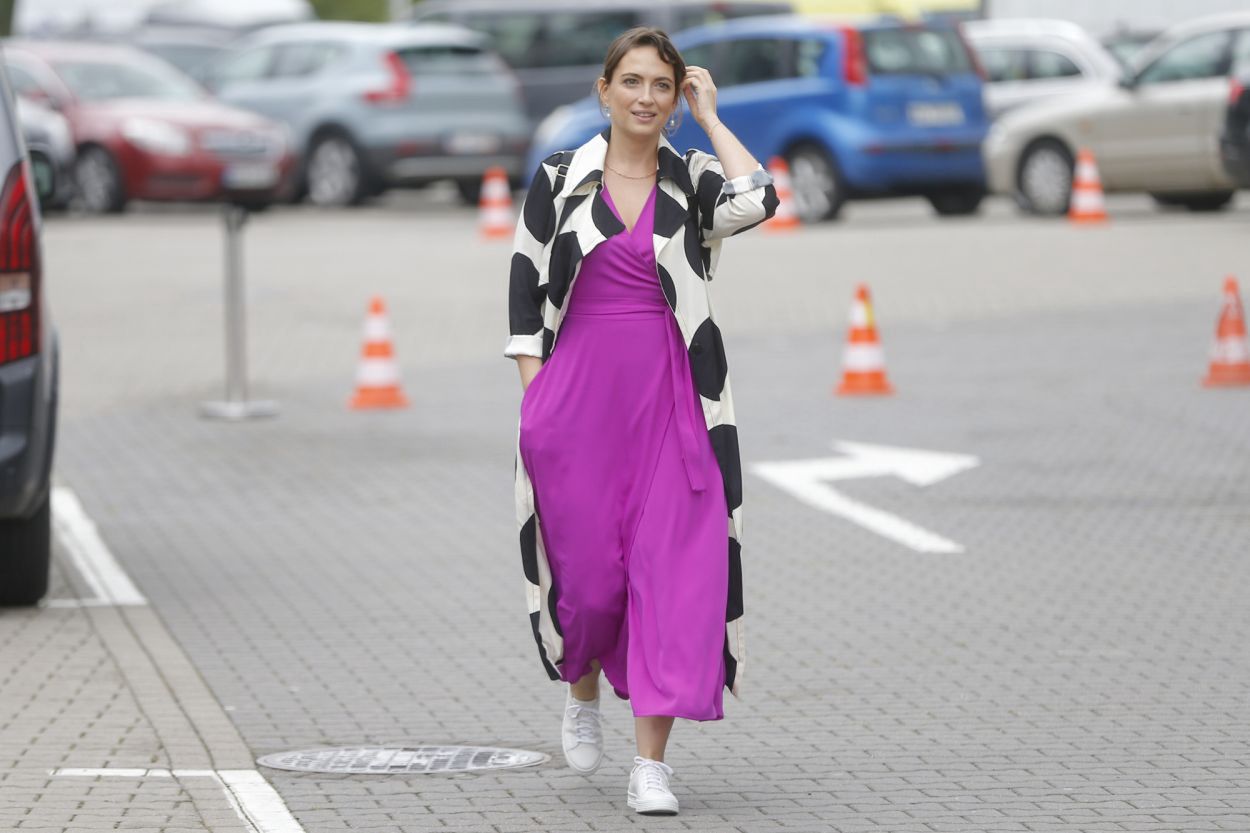 Anna Cieślak w drodze na ramówkę TVN-u