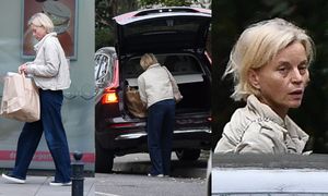 Niepokorna Małgorzata Foremniak ZNOWU parkuje na zakazie. Aż tak śpieszyło jej się do drogerii? (ZDJĘCIA)