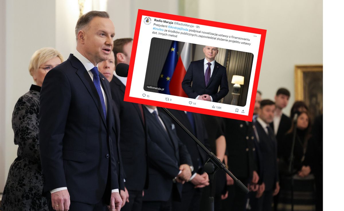 Prezydent Andrzej Duda podpisał ustawę o finansowaniu in vitro