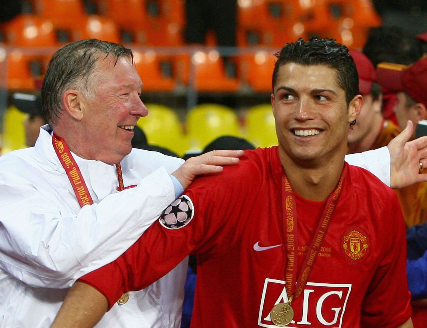 Sir Alex Ferguson i Cristiano Ronaldo